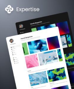 Expertise is an ideal website template for those looking to further their career and establish a personal brand. With a modern design