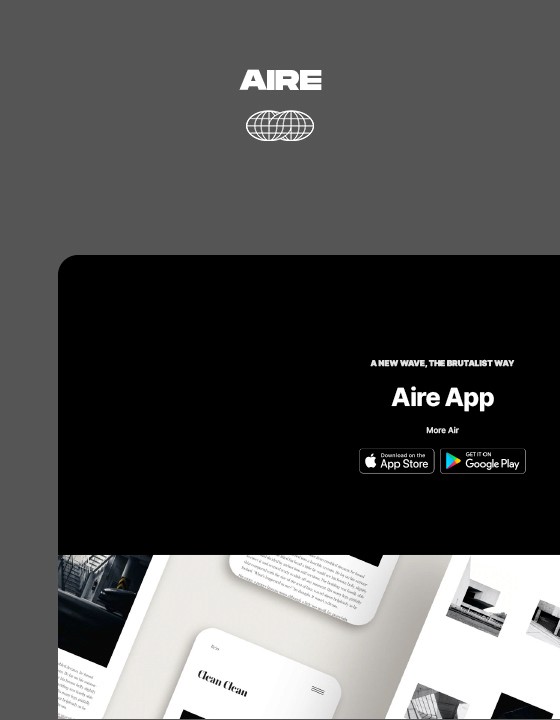 Aire — Startup Website Template