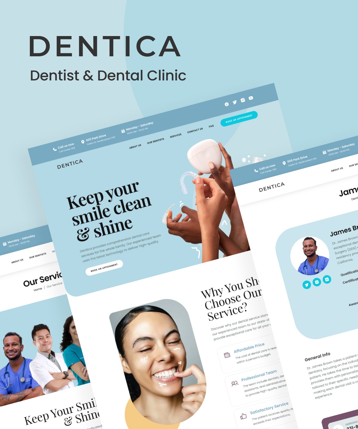 Dentica — Dental Clinic Template