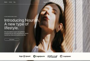 Nourish is a minimal health and wellness template for Framer that comes with a blog and an elegant design. It is designed to be intuitive and help you showcase your brand