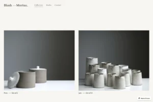 This portfolio template has been designed with minimalism in mind. It includes Collection