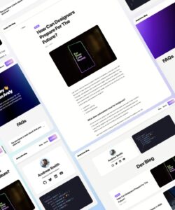 This sleek and professional website template was created with developers in mind. Easily publish your blog and share it with the world! It's responsive on all devices