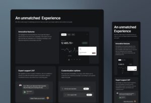 This SaaS dark theme template comes with 4 pages: Home