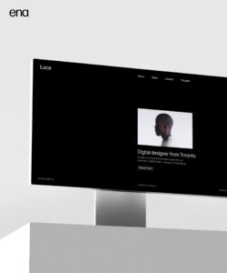Introducing Luca – a Framer portfolio template that's sure to make a lasting impression. With its professional design