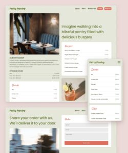 Are you a restaurant or food truck in search of a modern and professional way to present your scrumptious meals and draw in more patrons? Patty Pantry is a website template crafted especially for the food industry.